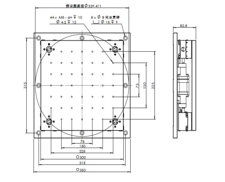 XYY軸電動對位臺 FXYY-300(圖9) XYY軸電動對位臺