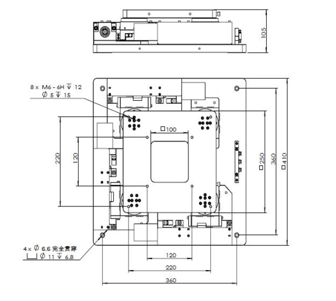 XYY軸電動對位臺 FXYY-250(圖9) XYY軸電動對位臺