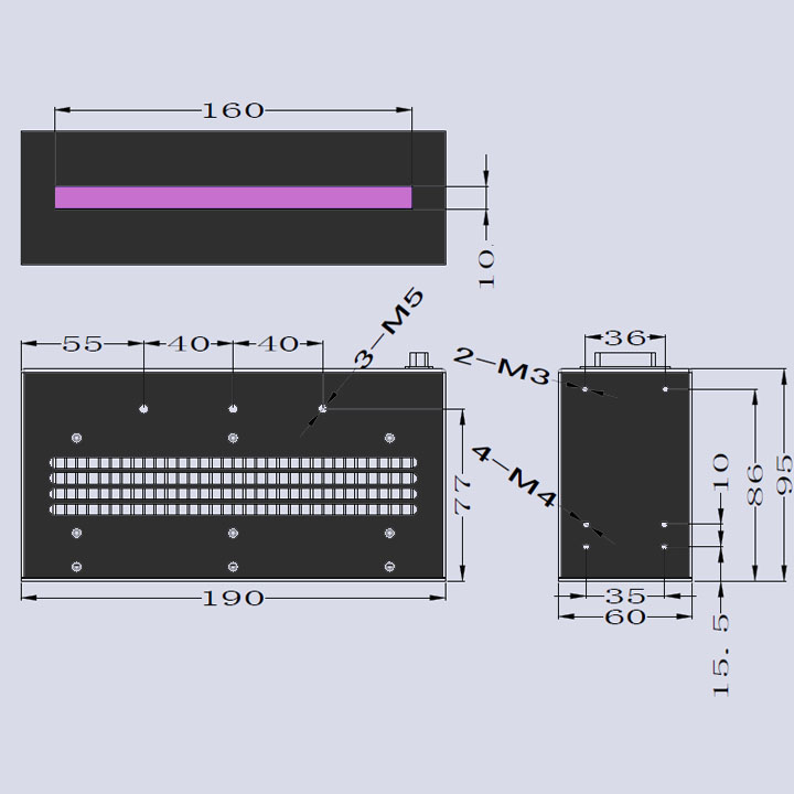 線(xiàn)光源UVLED廠家-160×10(圖3) uvled線(xiàn)光源