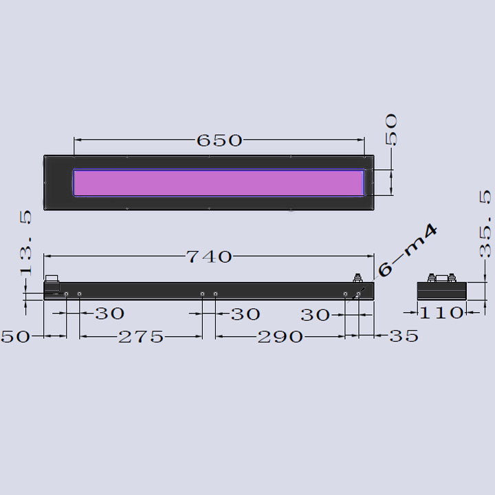 UVLED水冷面光源定制-650×50(圖3) UVLED水冷面光源定制-650×50(圖3)