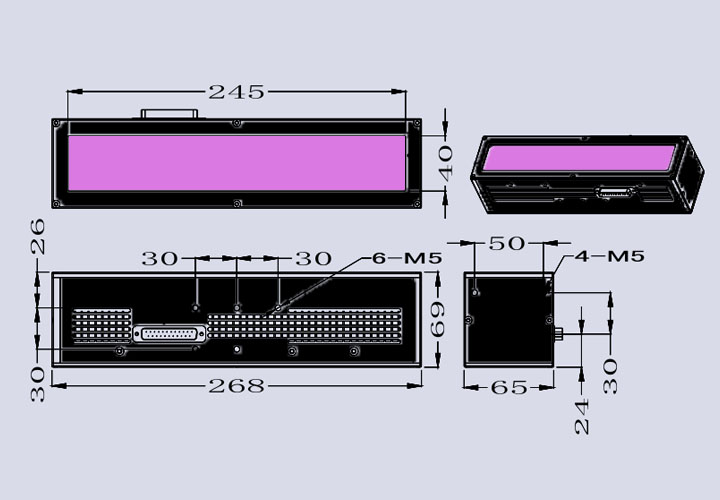 UVLED面光源 uv彩印固化機-245×40(圖3) UVLED面光源 uv彩印固化機-245×40(圖3)