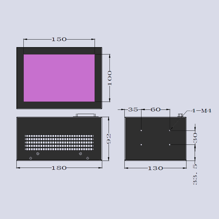 UVLED面光源廠家報價-150×100(圖3) UVLED面光源廠家報價-150×100(圖3)