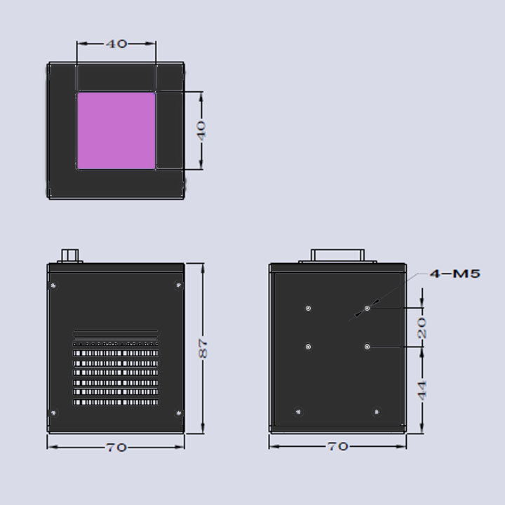 小型UVLED面光源曝光機(jī)-40×40(圖3) 小型UVLED面光源曝光機(jī)-40×40(圖3)