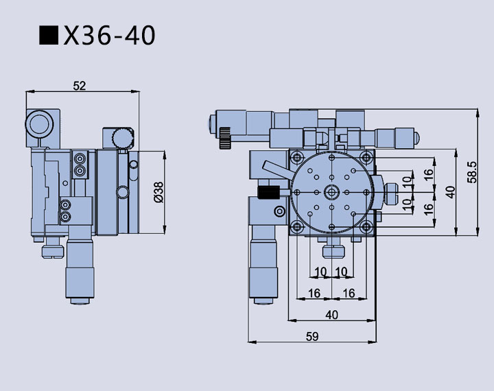 三維調(diào)整架X36(圖4) 三維調(diào)整架X36(圖4)